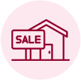 Home for sale icon